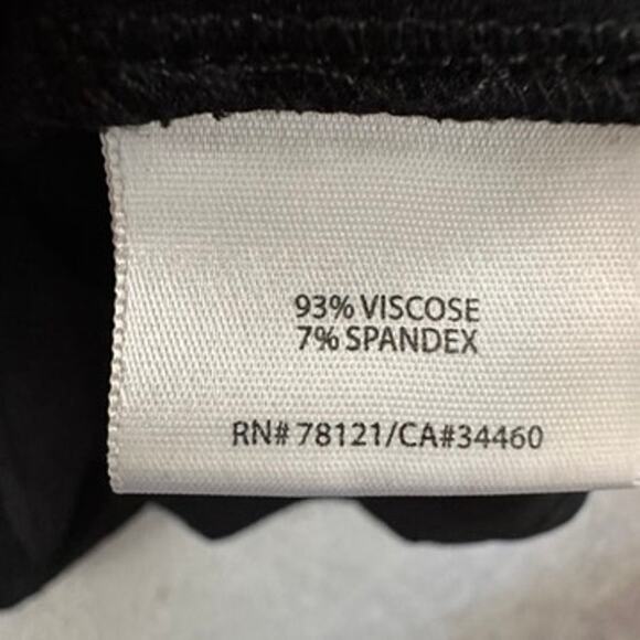 Eileen Fisher Small Black Dress Decorative Accents Stretchy Comfort Party - Picture 6 of 8